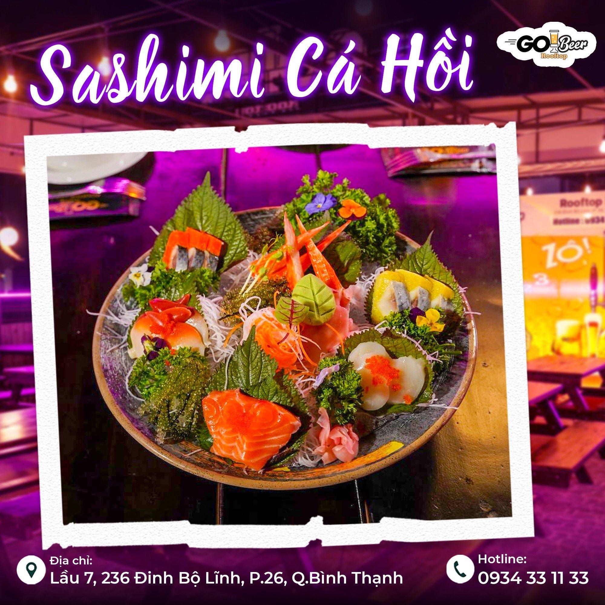 Sashimi Cá Hồi